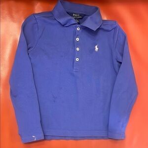 Polo by Ralph Lauren Kids Blue Long Sleeve Shirt